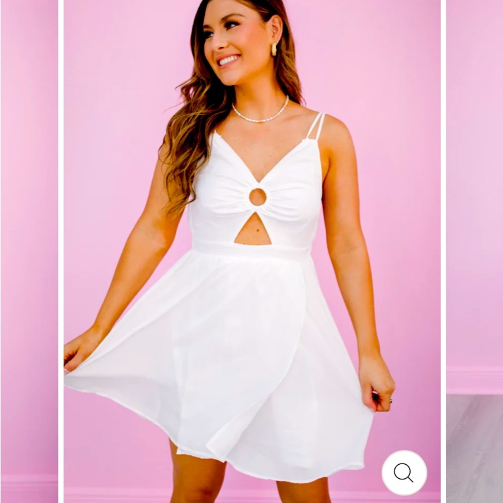 Bella Rose white dress
